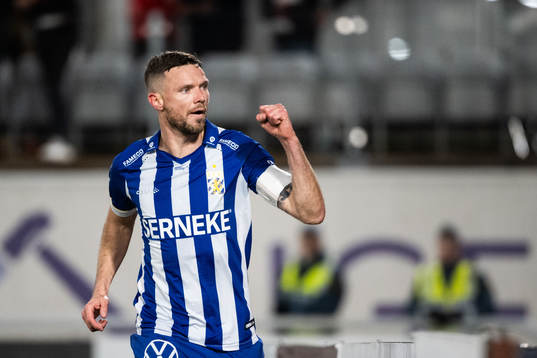 IFK Göteborgs Marcus Berg jublar