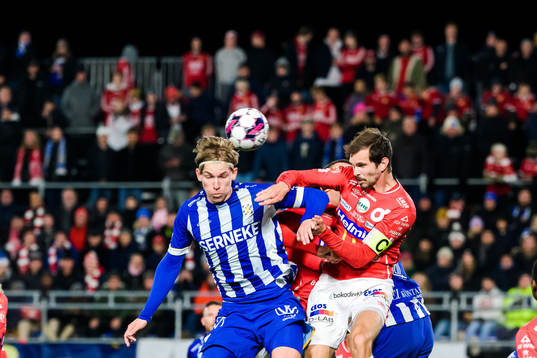 IFK Göteborgs Johan Bångsbo och Degerfors Sebastian
