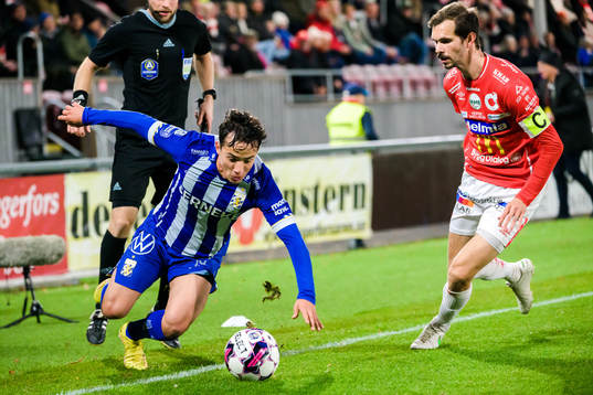IFK Göteborgs Hussein Carneil och Degerfors Sebastian