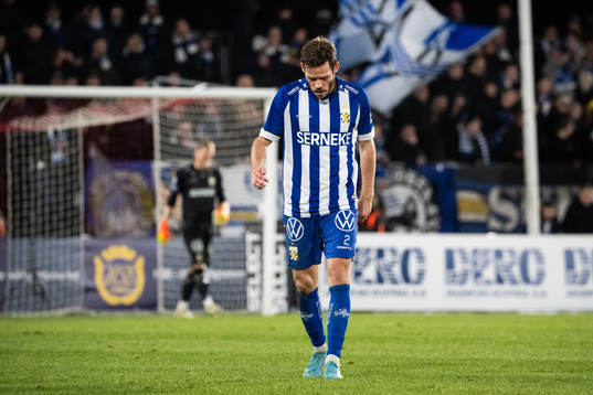 IFK Göteborgs Emil Salomonsson deppar