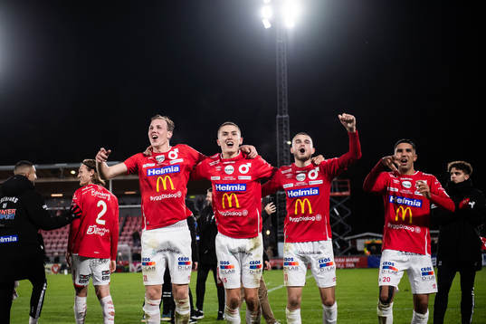 Degerfors Adam Carlen, Gustaf Lagerbielke och Christos