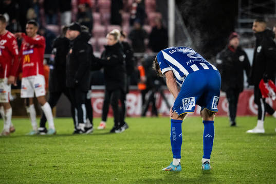 IFK Göteborgs Emil Salomonsson deppar