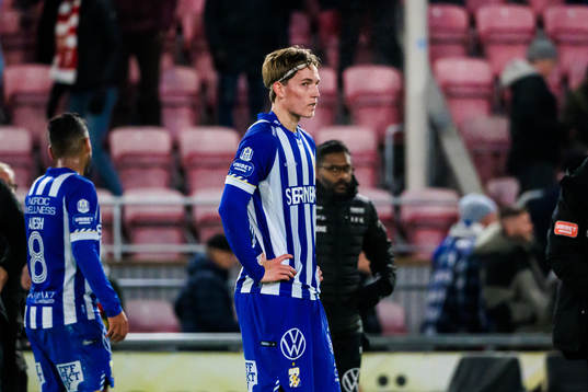 IFK Göteborgs Johan Bångsbo deppar