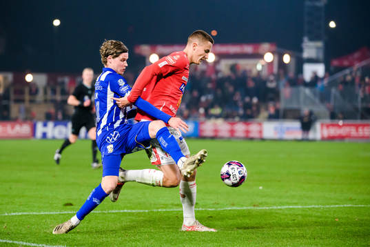 IFK Göteborgs Gustaf Norlin och Degerfors Gustaf