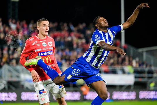 Degerfors Gustaf Lagerbielke och IFK Göteborgs Suleiman