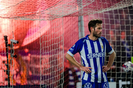 IFK Göteborgs Emil Salomonsson deppar