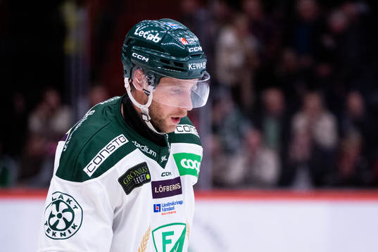 Färjestads Per Åslund deppar