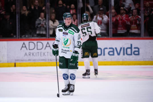 Färjestads Patrik Lundh deppar