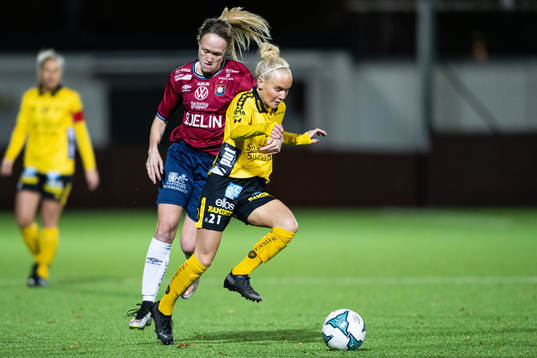 Örgrytes Sofia Skog och Elfsborgs Tea Skoglund