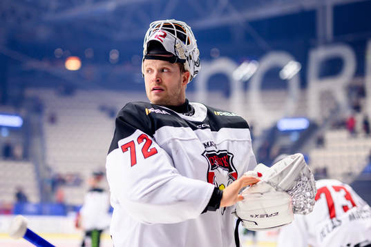 Malmö Redhawks målvakt Daniel Marmenlind