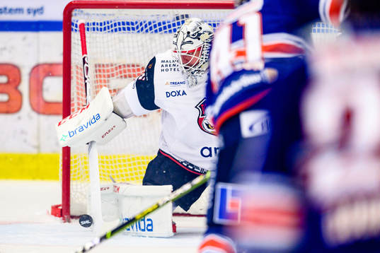 Malmö Redhawks målvakt Adam Werner