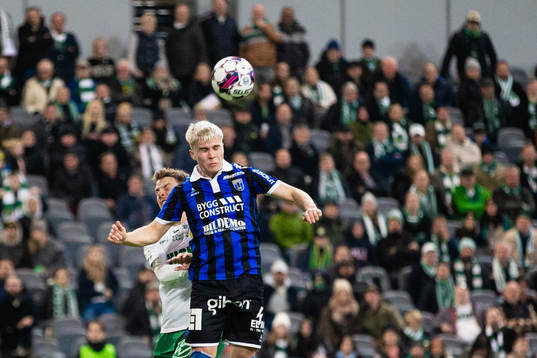 Hammarbys Joel Nilsson och Sirius Oli Valur Omarsson