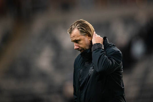 Hammarbys sportchef Jesper Jansson deppar