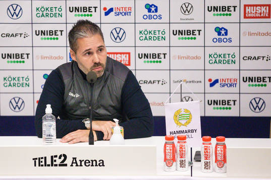 Hammarbys tränare Martí Cifuentes