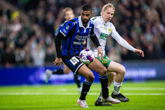 Sirius Kristopher Da Graca och Hammarbys Gustav Ludwigson