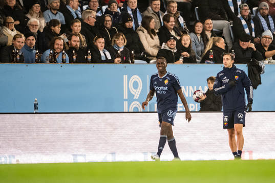 Djurgårdens Joel Asoro har ont