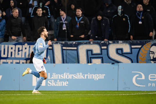Malmö FFs Erdal Rakip jublar