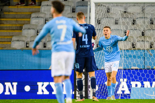 Malmö FFs Patriot Sejdiu reagerar