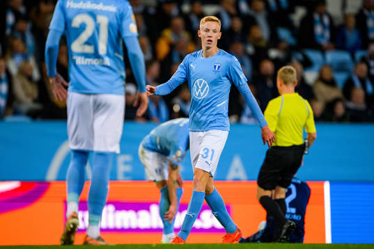 Malmö FFs Hugo Larsson