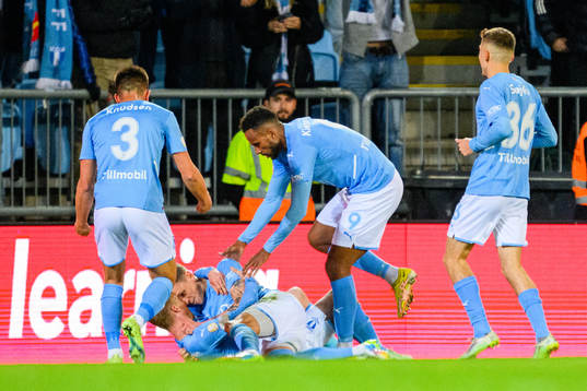 Malmö FFs Sören Rieks krams om av Anders Christiansen