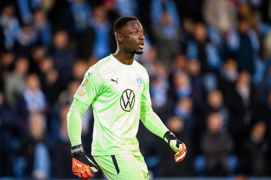 Malmö FFs målvakt Ismael Diawara