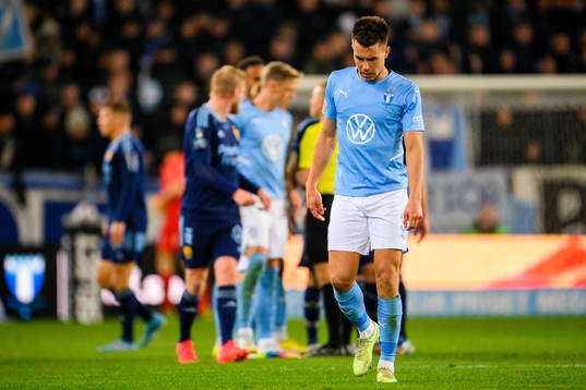 Malmö FFs Jonas Knudsen deppar