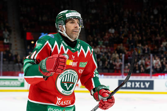 Frölundas Joel Lundqvist jublar