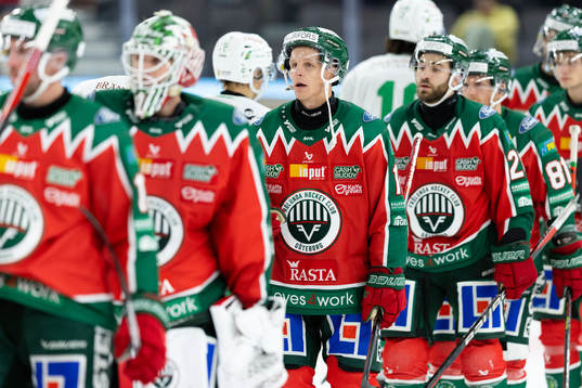 Frölundas Max Friberg deppar