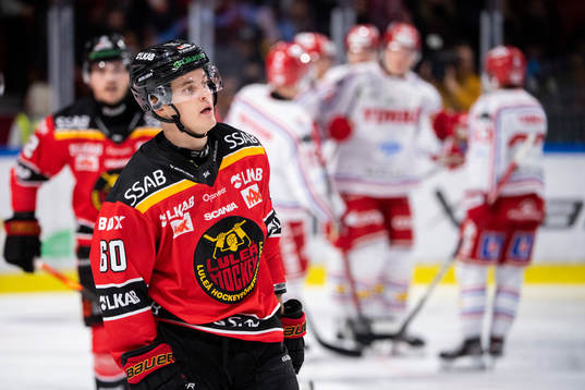 Luleås Julius Honka deppar