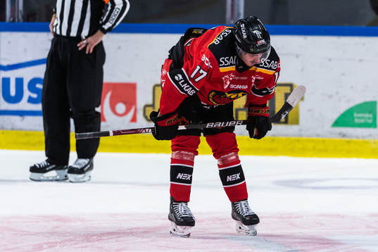 Luleås Isac Brännström deppar