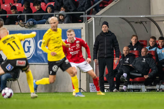 Kalmars tränare Henrik Rydström