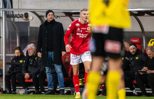 Mjällbys tränare Andreas Brännström