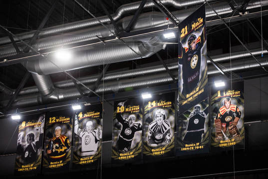 Ove Molins vepa i taket på Monitor ERP Arena