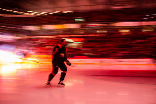 Brynäs spelare gör entré
