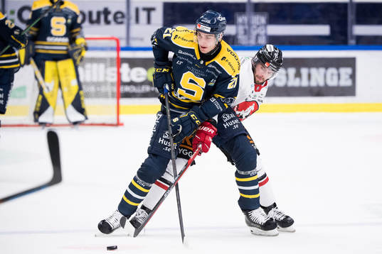 Södertäljes Henrik Malmström och Vita Hästens Anton