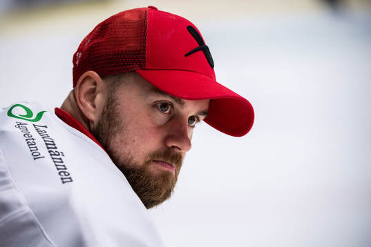 Vita Hästens målvakt Tobias Sandberg