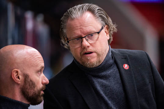 Vita Hästens tränare Anders Olsson
