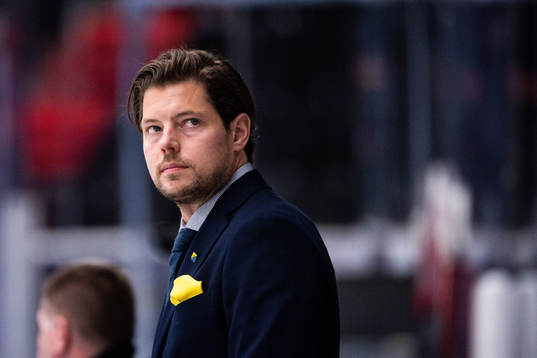 Södertäljes assisterande tränare Mattias Zackrisson