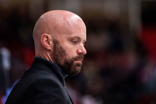 Vita Hästens assisterande tränare Tim Brithen deppar