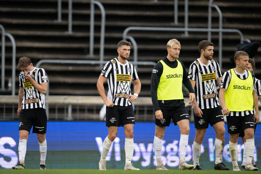 Landskronas Erik Pärsson deppar