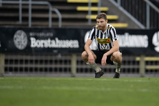 Landskronas Erik Pärsson deppar