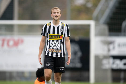 Landskronas Johan Rapp agerar