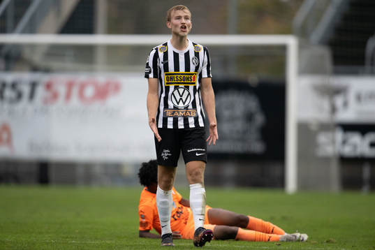 Landskronas Johan Rapp agerar, deppar
