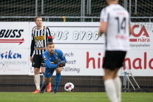 Landskronas målvakt Amr Kaddoura