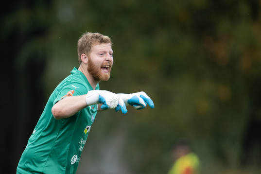 AFC Eskilstunas målvakt Nick Wolters