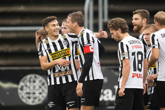 Landskronas Camil Jebara och Landskronas Philip Andersson