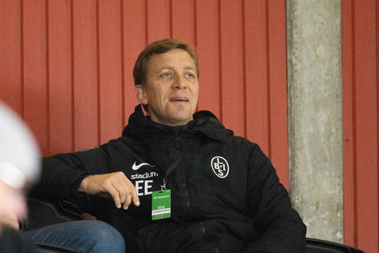 Landskronas sportchef Erik Edman