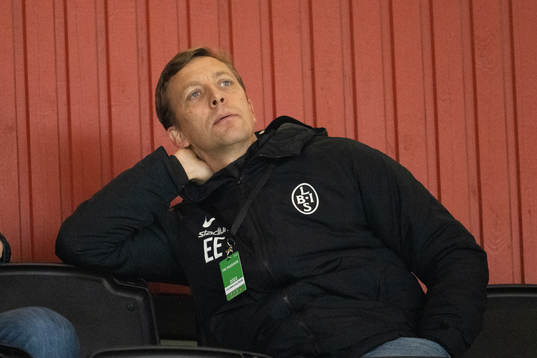 Landskronas sportchef Erik Edman