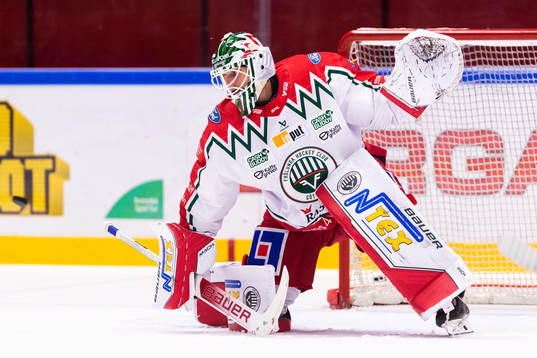 Frölundas målvakt Lars Johansson