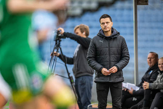 Malmö FFs tränare Fredrik Jahnfors